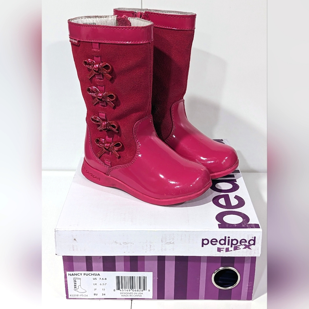 Pediped Toddler Size 7.5-8 winter boots